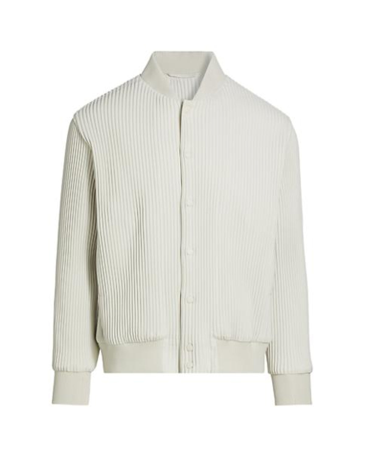 KERSEY PLEATED BOMBER JACKET