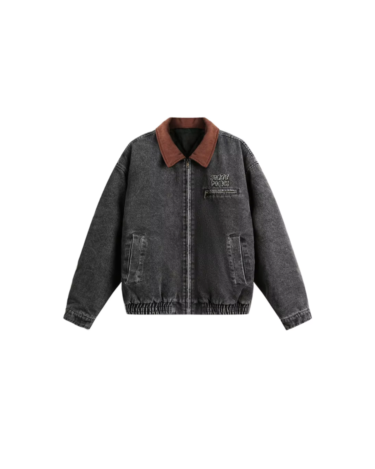 Enzo Quilted Denim Jacket