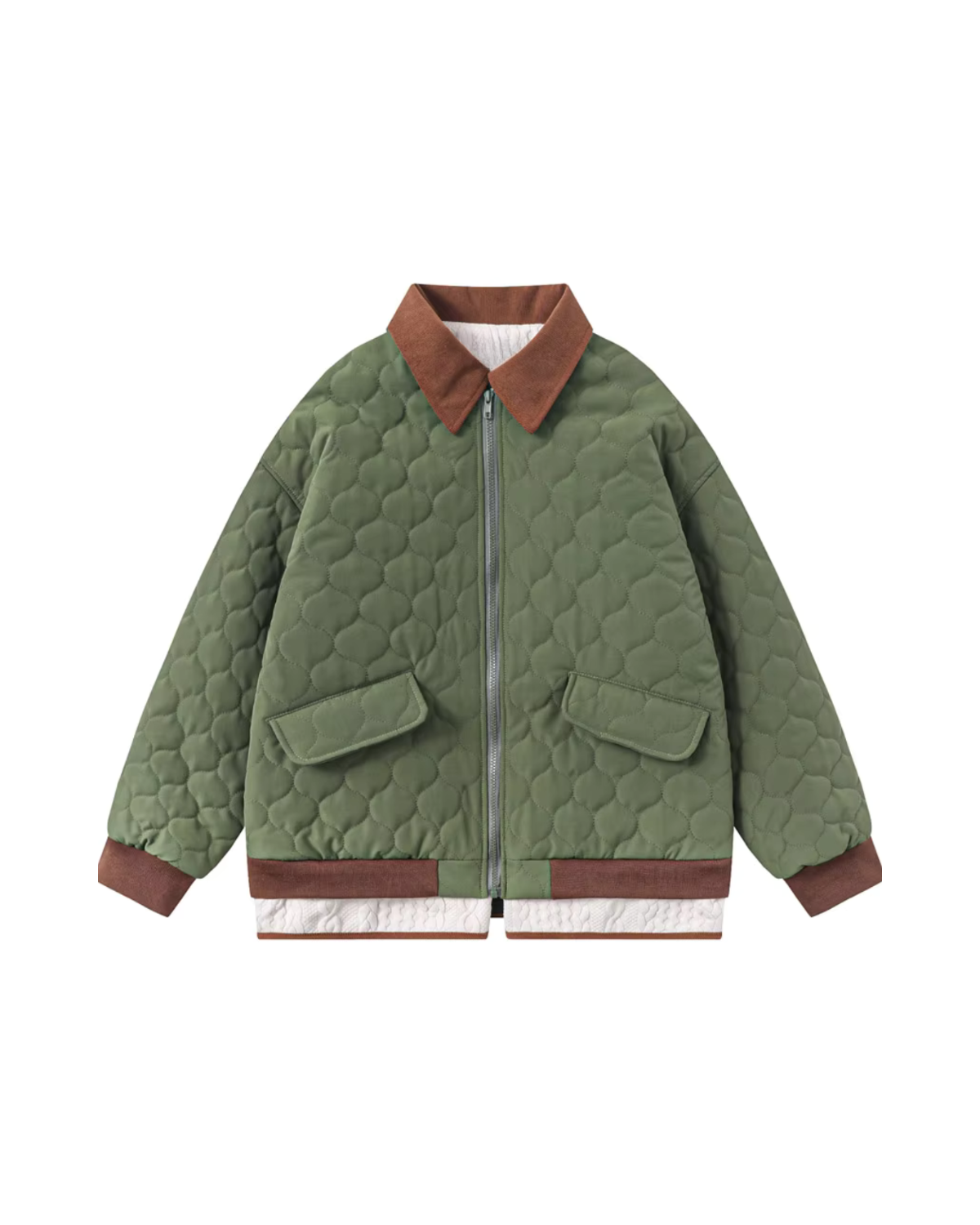 Emilio Layered Quilted Jacket