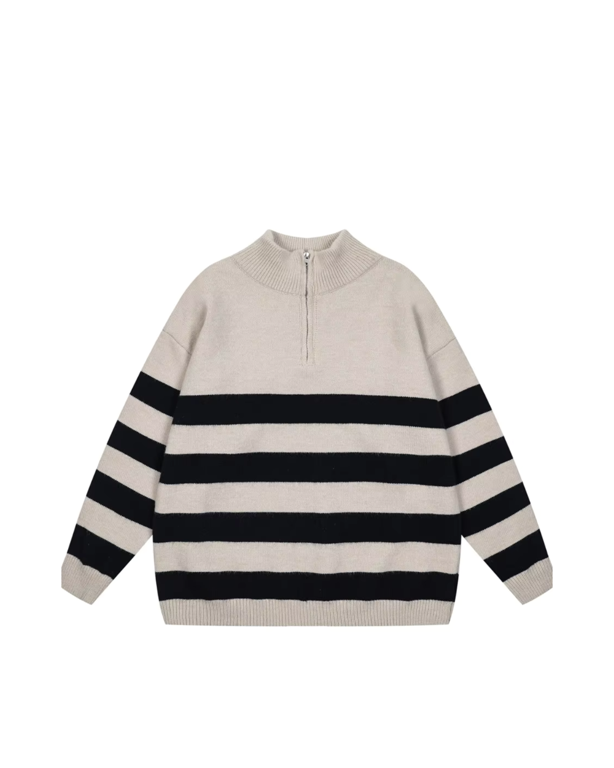 Matteo Striped Knit Sweater